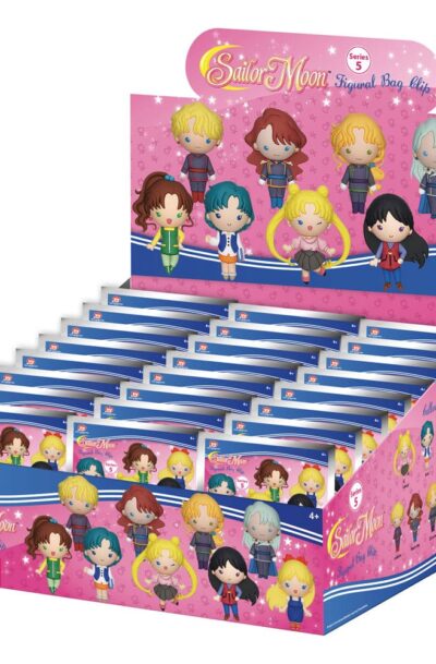 Monogram Int.: Sailor Moon 3D PVC-Taschenanhänger Series 5 Display (24)