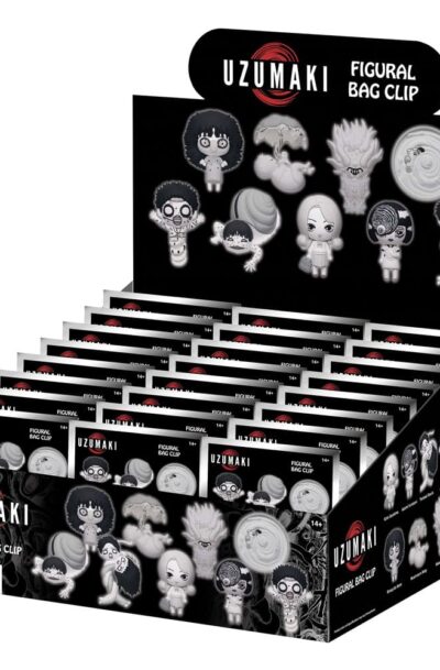 Monogram Int.: Uzumaki – Spiral Into Horror 3D PVC-Taschenanhänger Serie 1 Display (24)