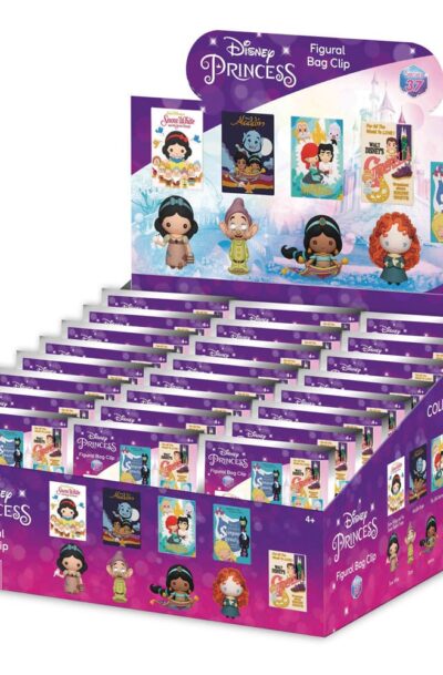 Monogram Int.: Disney 3D PVC-Taschenanhänger Ultimate Princess Series 37 Display (24)