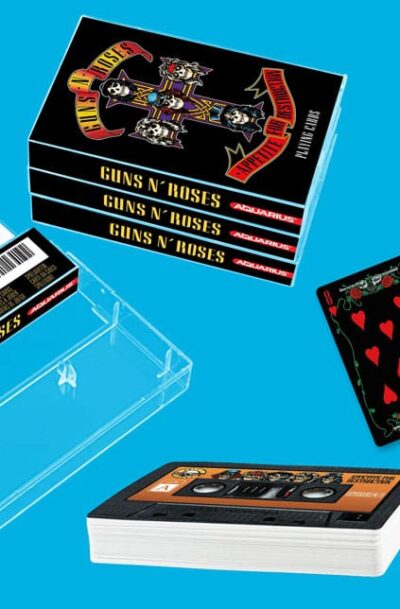 Aquarius: Guns N‘ Roses Spielkarten Cassette (PDQ)