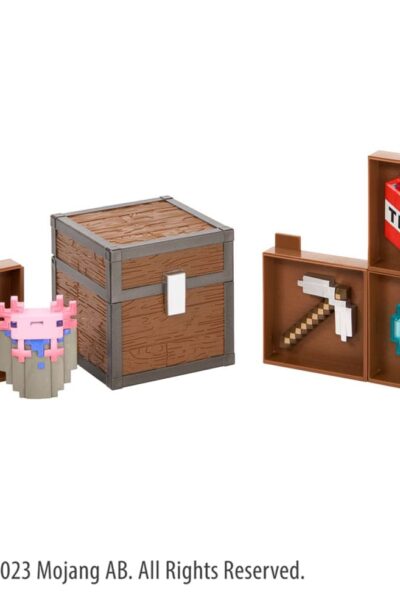 Noble Collection: Minecraft Loot Chest Caves 10 cm