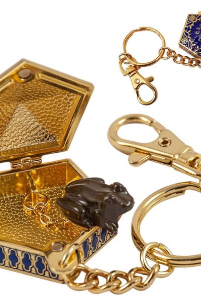 Noble Collection: Harry Potter Metall Schlüsselanhänger Schokofrosch 4 cm