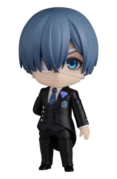 Black Butler: Boarding School Arc Nendoroid Actionfigur Ciel Phantomhive: Sapphire Owl Ver. 10 cm