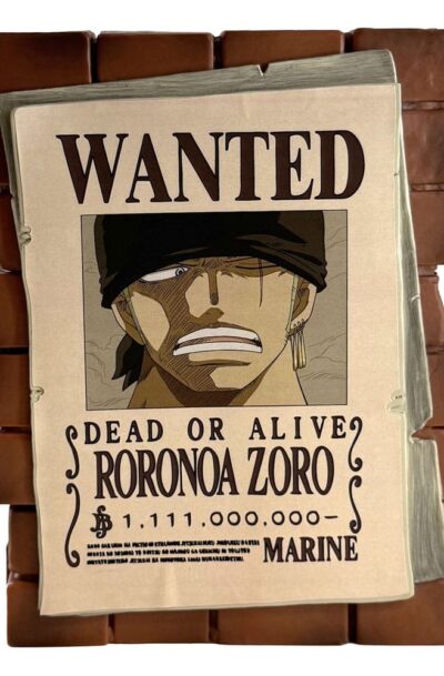 Plastoy: One Piece Spardose Zoro Wanted