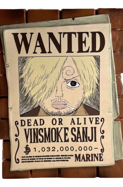 Plastoy: One Piece Spardose Sanji Wanted