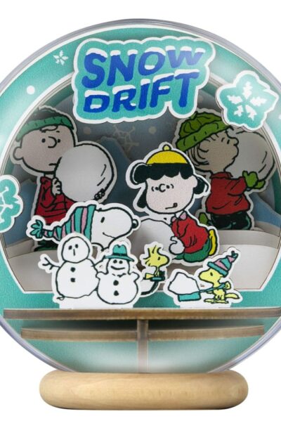 Pantasy: Die Peanuts Puremind Modellbausatz Wooden Theater Globe Snow Drift
