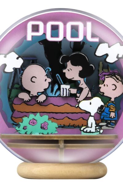 Pantasy: Die Peanuts Puremind Modellbausatz Wooden Theater Globe Cool Pool