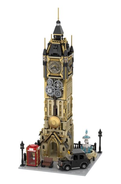 Pantasy: Original-Steampunk Series Bauset Steampunk Clock Tower Park 58 cm