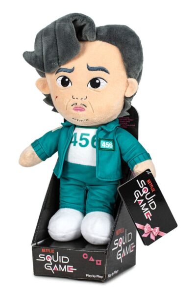Play by Play: Squid Game Plüschfigur Gi-Hun in Displayverpackung 28 cm