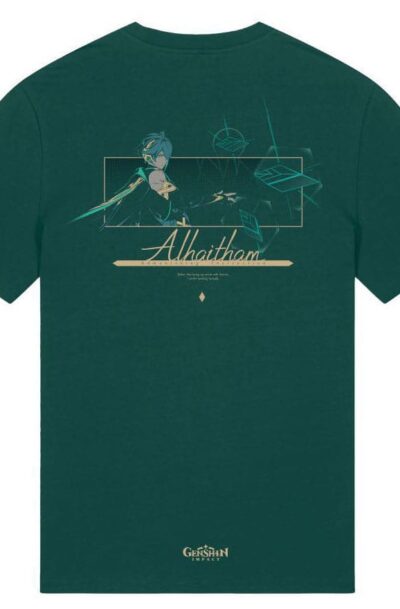 Park Agencies: Genshin Impact T-Shirt Alhaitham Green  Grösse XL
