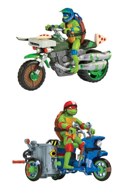 Teenage Mutant Ninja Turtles: Mutant Mayhem Fahrzeuge mit Figuren 30 cm Sortiment (4)