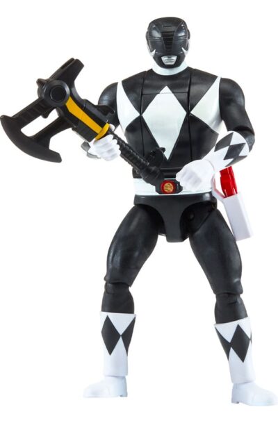 Playmates: Power Rangers Actionfigur Auto-Morphin Black Ranger 12 cm