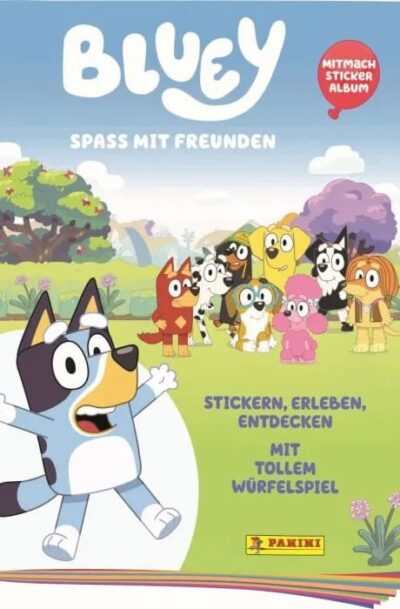 Panini: Bluey Spass mit Freunden Sticker Collection Album *Deutsche Version*