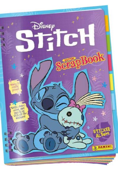 Panini: Stitch Super ScrapBook Sticker Collection Album *Deutsche Version*