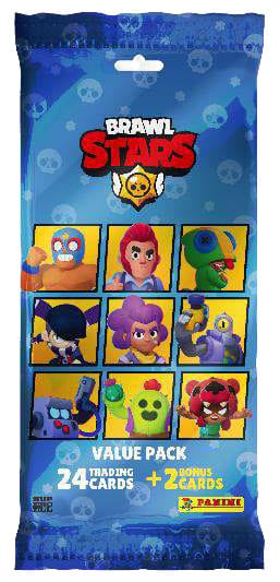 Panini: Brawl Stars Trading Cards Fat Packs Display (10)