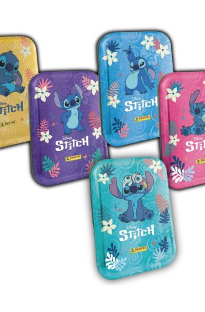 Panini: Stitch Super Scrapbook Trading Cards Pocket Tins Umkarton (5)