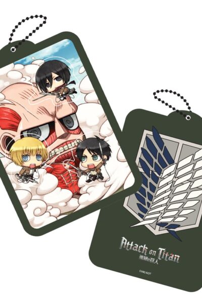POPbuddies: Attack on Titan Shaker Acryl Schlüsselanhänger Kawaii Attack!