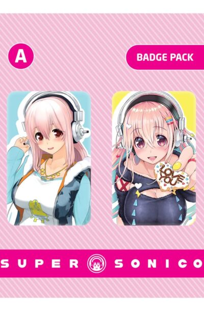 POPbuddies: Super Sonico Ansteck-Buttons Doppelpack Set A