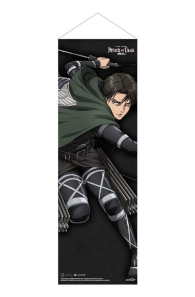 POPbuddies: Attack on Titan Slim Wandrolle Levi 30 x 90 cm