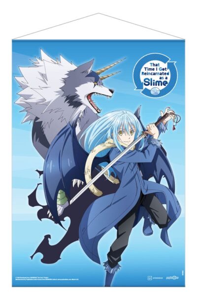 POPbuddies: That Time I Got Reincarnated as a Slime Wandrolle Rimuru & Ranga 50 x 70 cm