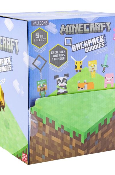 Paladone Products: Minecraft Taschenanhänger Backpack Buddies Mystery Bags Series 2 Display (24)