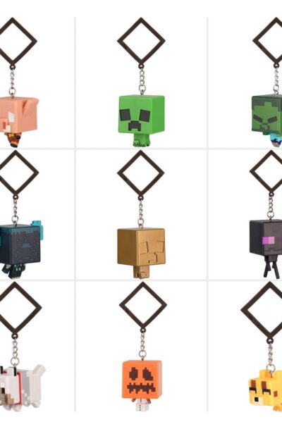 Paladone Products: Minecraft Taschenanhänger Backpack Buddies Mystery Bags Series 3 Display (24)