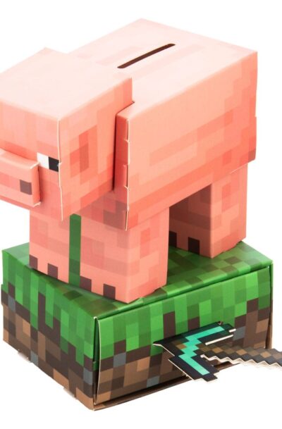 Paladone Products: Minecraft Build Your Own Spardose Schwein