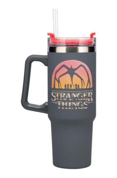 Paladone Products: Stranger Things 5 Trinkbecher mit Trinkhalm 900 ml