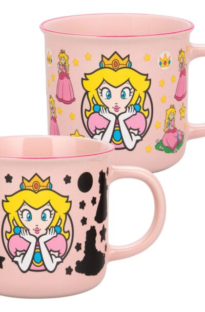 Paladone Products: Super Mario Tasse mit Thermoeffekt Princess Peach