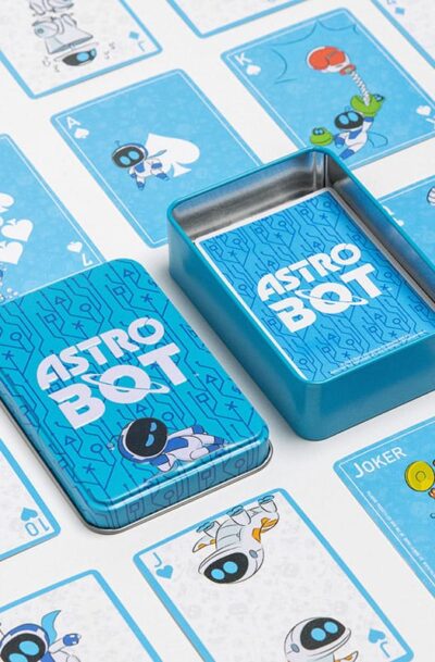 Paladone Products: Astro Bot Spielkarten Metal