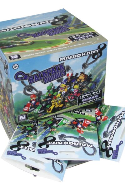 Paladone Products: Mario Kart 8 Taschenanhänger Backpack Buddies Mystery Bags Display (24)