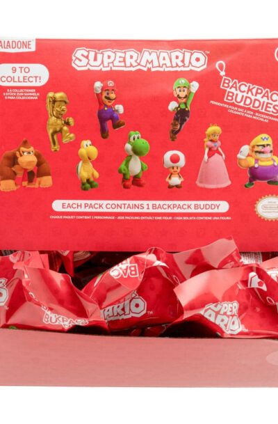 Paladone Products: Super Mario Taschenanhänger Backpack Buddies Mystery Bags Display (24)