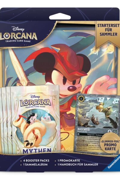 Ravensburger: Disney Lorcana TCG Mythen Starterset für Sammler *Deutsche Edition*