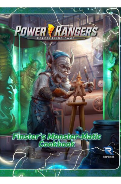 Renegade: Power Rangers RPG Buch Finster’s Monster-Matic Cookbook Sourcebook *Englische Version*