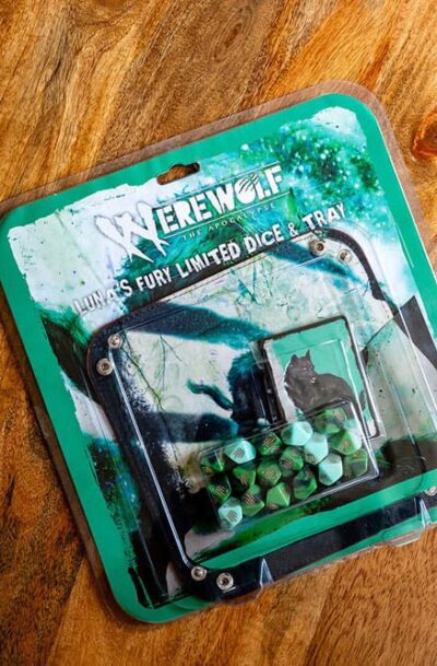 Werewolf: The Apocalypse 5th Edition RPG Luna's Fury limitierte Würfel mit Würfeltablett