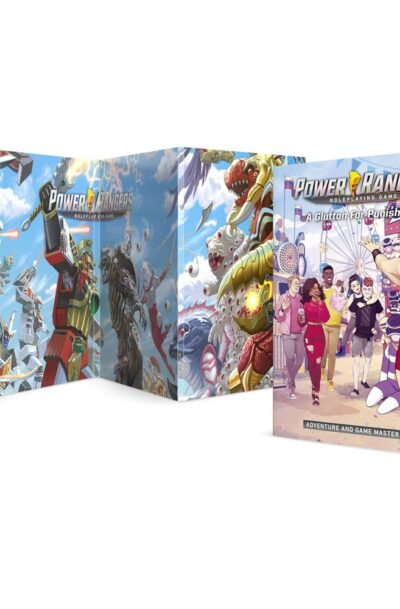 Renegade: Power Rangers RPG Buch A Glutton for Punishment Adventure & GM Screen *Englische Version*
