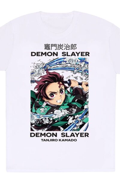 Demon Slayer: Kimetsu no Yaiba T-Shirt Whirlpool Grösse L