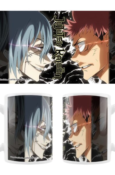 Sakami Merchandise: Jujutsu Kaisen Keramiktasse Mahito vs. Itadori
