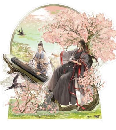 Sakami Merchandise: Grandmaster of Demonic Cultivation Spring Season Series Acryl Stand Wei Wuxian & Lan Wangji 18 cm