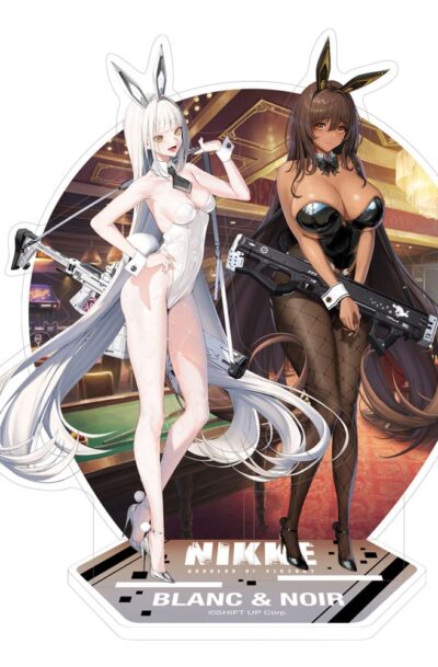 Goddess of Victory: Nikke Acryl Diorama Blanc & Noir 18 cm