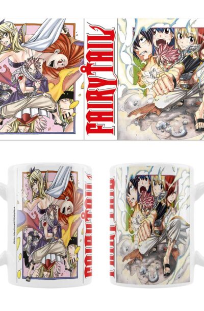 Sakami Merchandise: Fairy Tail Keramiktasse Natsu Manga Style