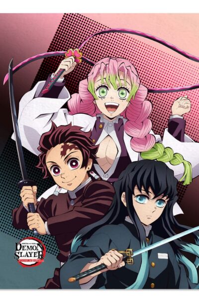 Demon Slayer: Kimetsu no Yaiba Decke Tanjiro, Mitsuri, Muichiro 120 x 160 cm