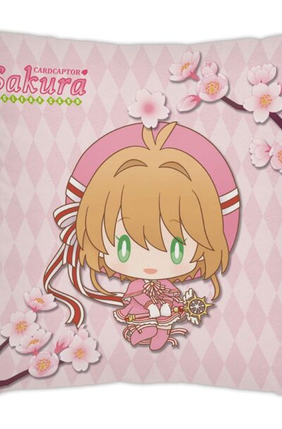 Sakami Merchandise: Cardcaptor Sakura Clear Card Kissen Sakura & Kero-chan 35 x 35 cm