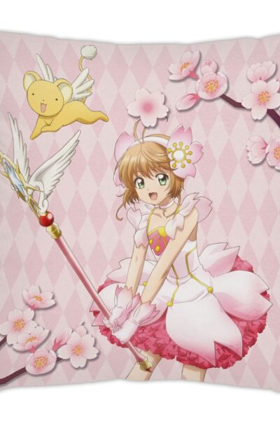 Sakami Merchandise: Cardcaptor Sakura Clear Card Kissen Blooming Spring 35 x 35 cm
