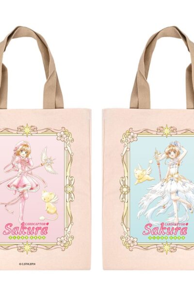 Sakami Merchandise: Cardcaptor Sakura Clear Card PVC Tragetasche Sakura & Kero-chan