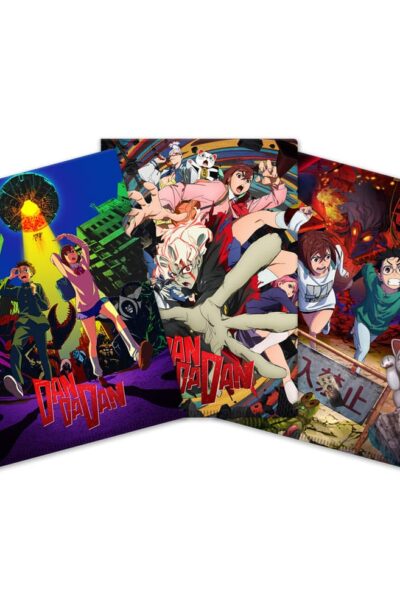 Sakami Merchandise: Dandadan Klarsichthüllen 3er-Set