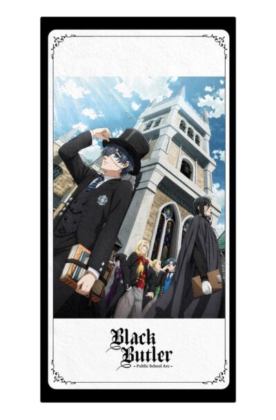 Black Butler: Public School Arc Handtuch Ciel & Sebastian 150 x 75 cm