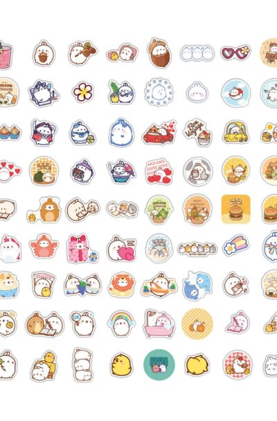 Sakami Merchandise: Molang Sticker Pack Sweet Moments