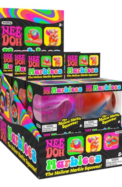 Schylling: NeeDoh Anti-Stress-Figuren Marbleez Ball 7 cm Display (12)