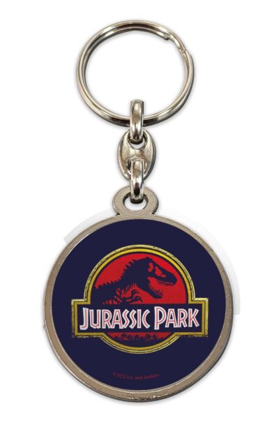 SD Toys: Jurassic Park Metall-Schlüsselanhänger Movie Logo 7 cm